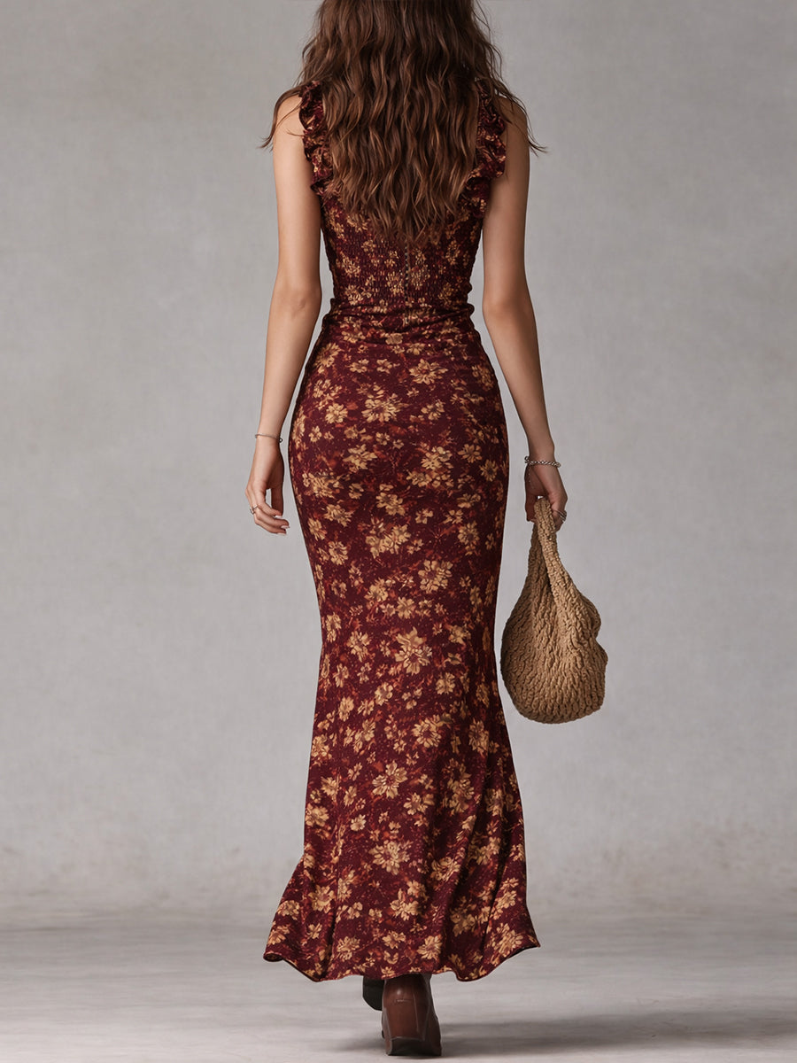 Abito boho/fiori selvatici