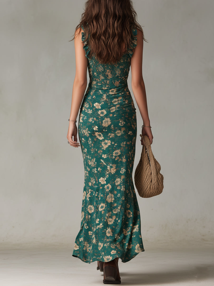 Abito boho/fiori selvatici