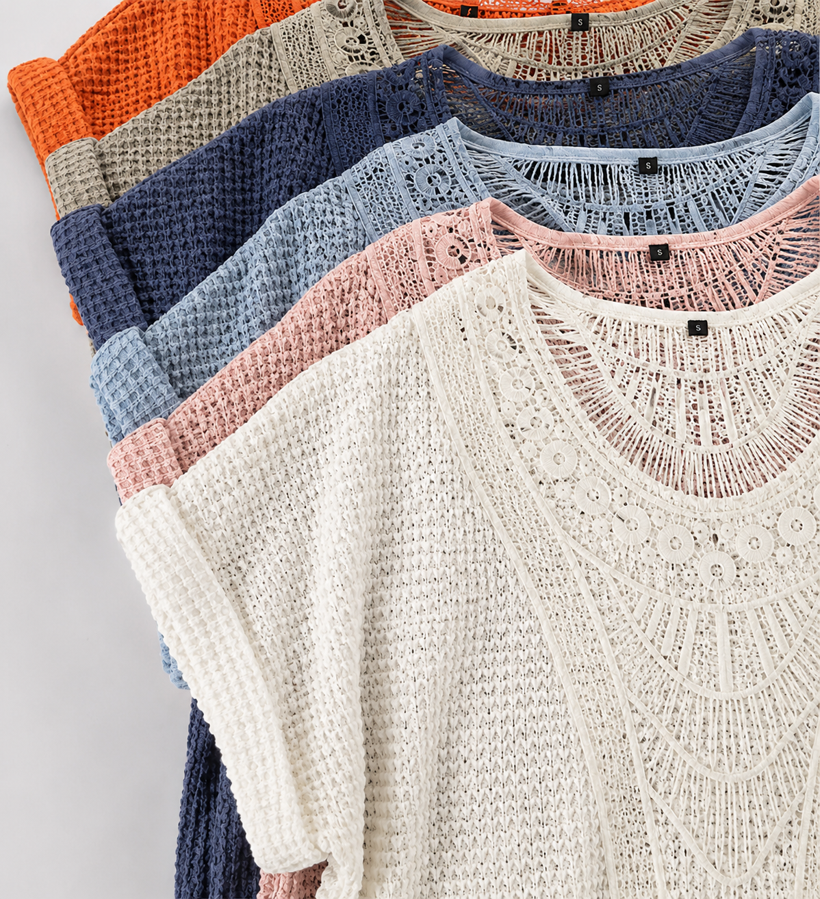Top stile Boho/Crochet Elegance