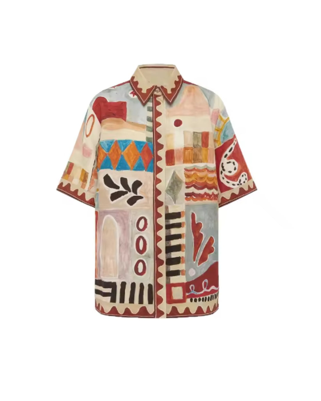 Conjunto estampado multicolor
